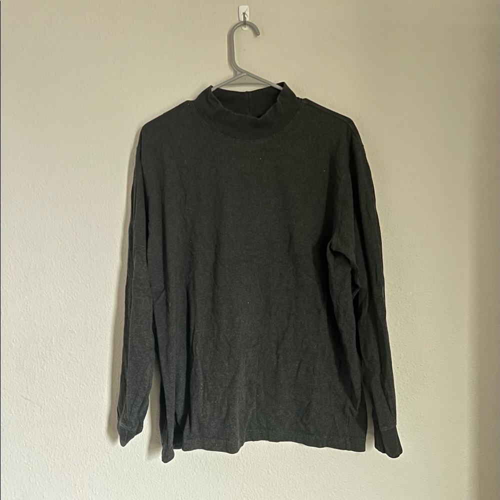 Classic Mock Neck T Shirt